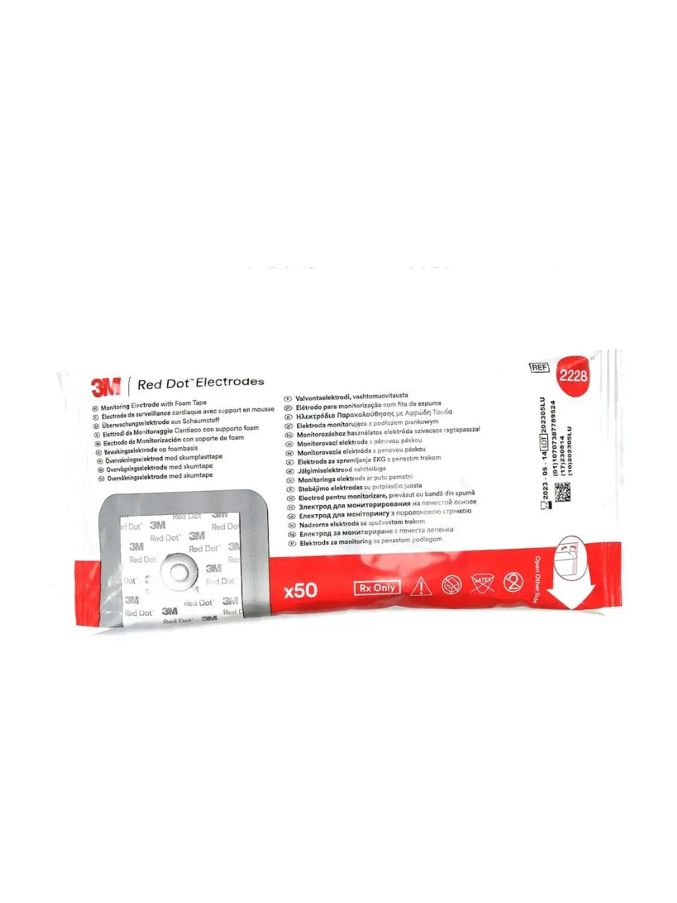 3m Red Dot Ekg Elektrot 2228 (50 Adet) Lento Medikal