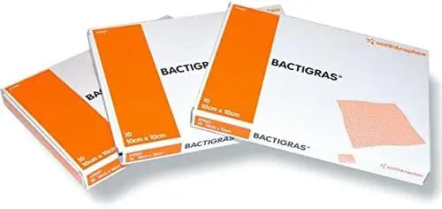 Bactıgras 10X10 Cm Yara Örtüsü 1 Paket İçinde 10 Adet Vardır - Lento Medikal