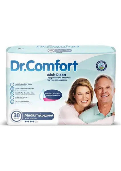 Dr. Comfort Hasta Bezi MEDIUM 30lu - Lento Medikal