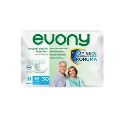 Evony Belbantlı Hasta Bezi  M Beden 30 Adet Lento Medikal