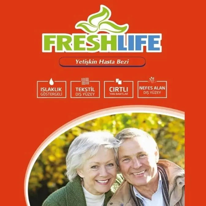 Freshlife Belbantlı Hasta Bezi Large Beden 7*6paket 42 adet Lento Medikal