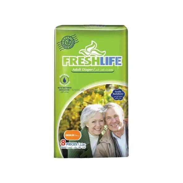 Freshlife Belbantlı Hasta Bezi Medium Beden 8*6paket 48 adet Lento Medikal