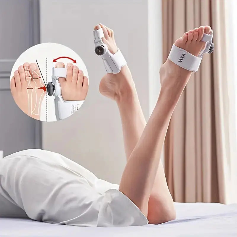 Halluks Valgus Gece Ateli – Ayarlanabilir Mekanizmalı Splint Lento Medikal