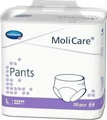 Hartmann Molicare Pants 8 Damla Büyük Boy (L) 20'li Emici Külot - Lento Medikal