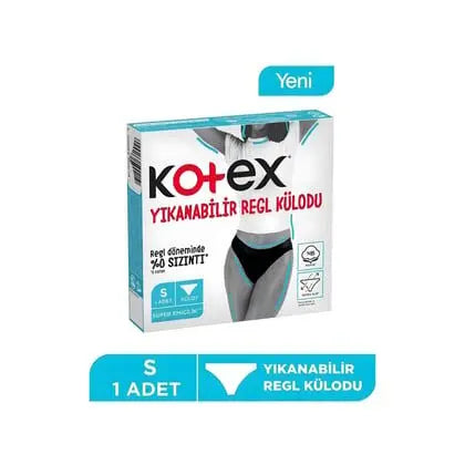 Kotex Yıkanabilir Regl Külodu S Beden Lento Medikal