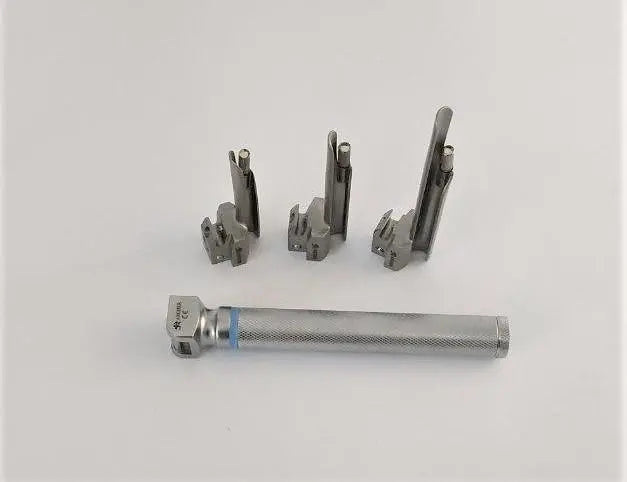 Laringaskop Set 3 Blade Miller Düz No:00-0-1 Lento Medikal