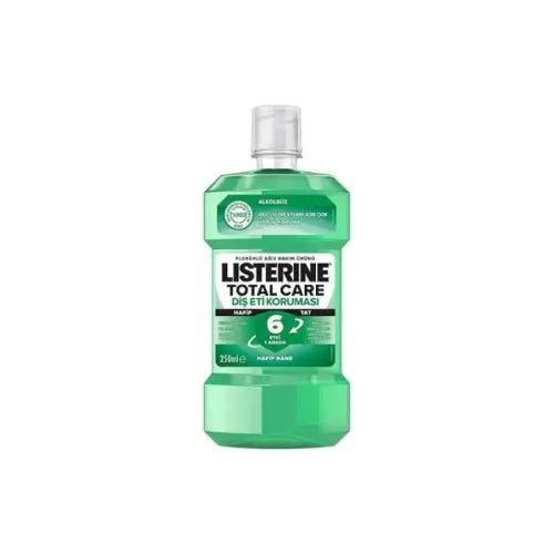 Listerine Total Care Diş Eti Koruması Hafif Nane Alkolsüz 250 ml Lento Medikal