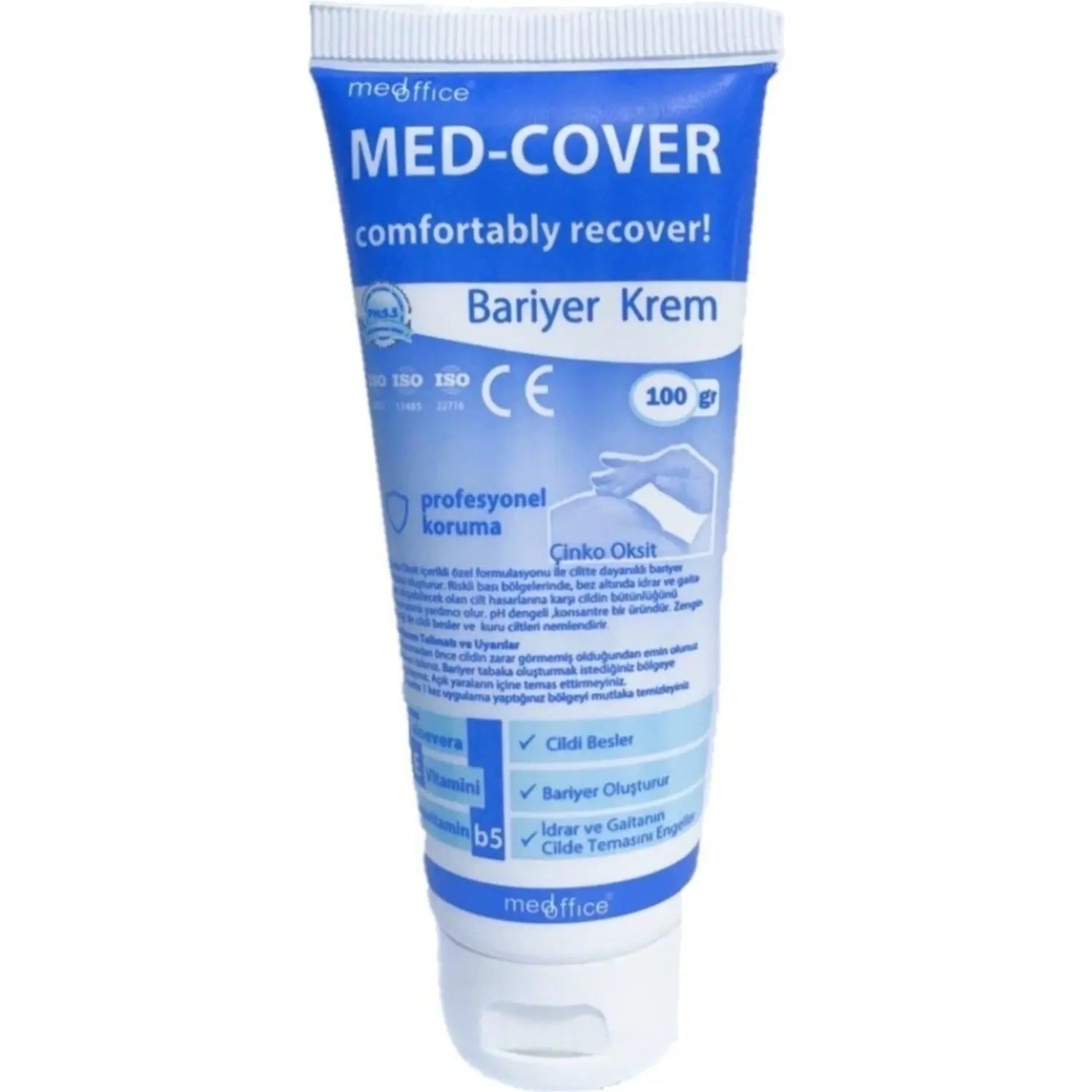 Med-cover Bariyer Krem 100 Gr - Koruyucu Bariyer Krem - Lento Medikal