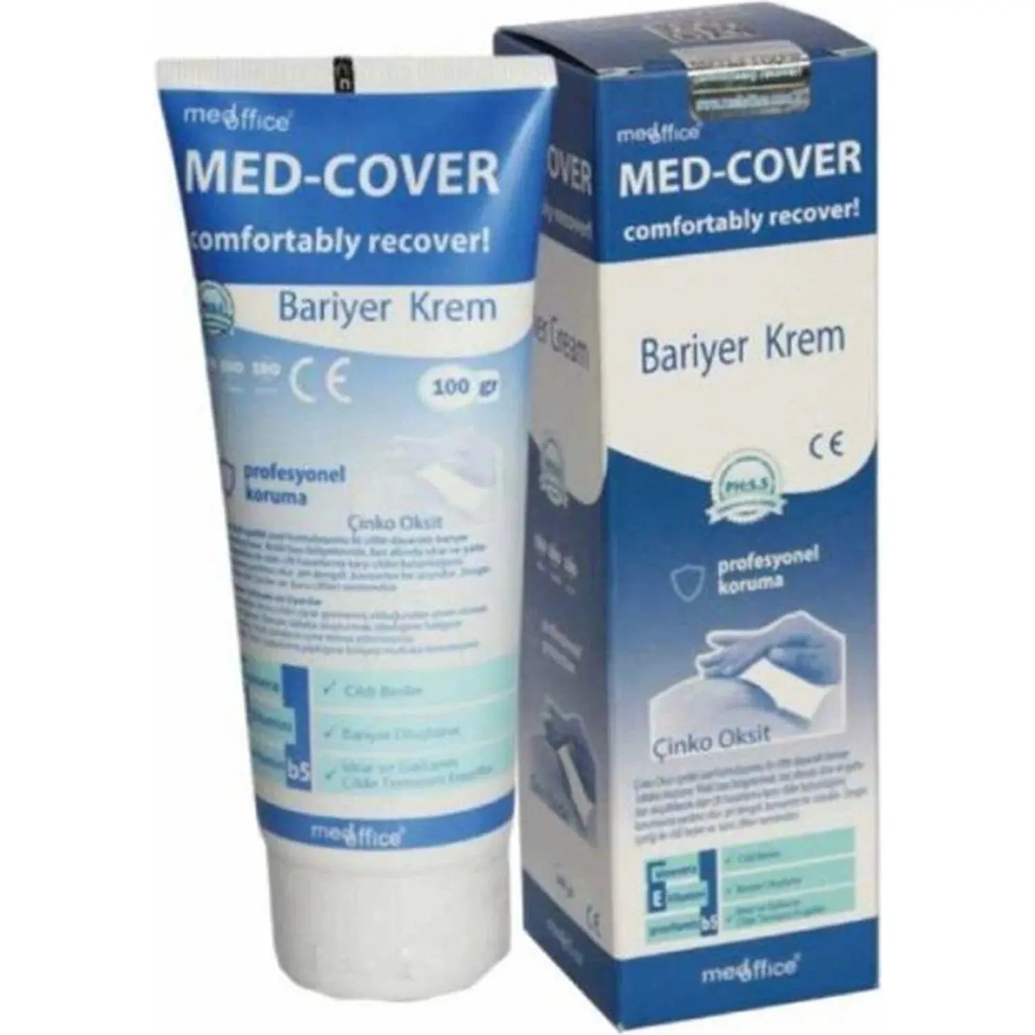 Med-cover Bariyer Krem 100 Gr - Koruyucu Bariyer Krem - Lento Medikal