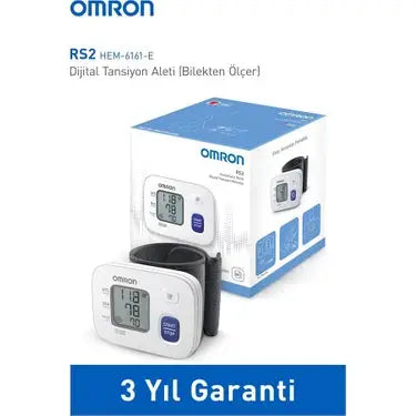 Omron RS2 HEM-6161-E Intellisense Tansiyon Ölçer Lento Medikal