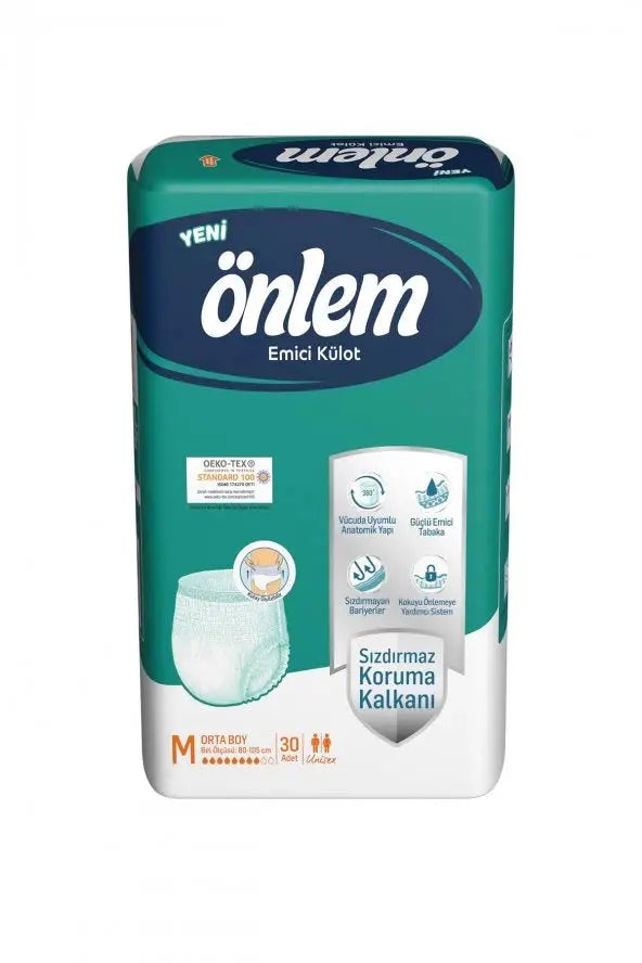 Önlem Emici Külot - 30 Adet M Beden Lento Medikal