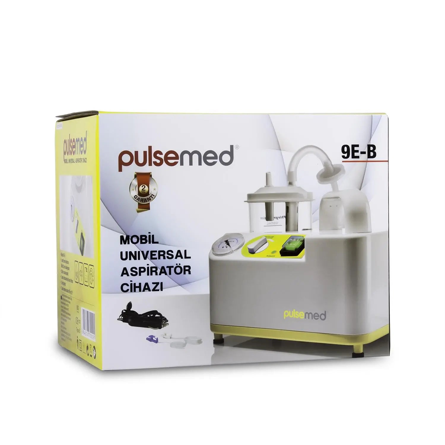 Pulsemed 9e-B Bataryalı Aspiratör Cihazı Lento Medikal