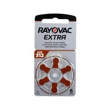 Rayovac 312 Numara Kulak Pili 6 Adet Tek Pil - Lento Medikal