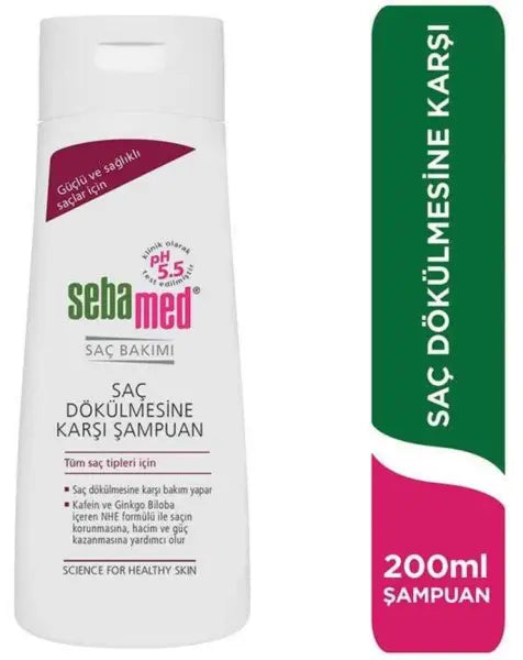 Sebamed Saç Dökülmesine Karşı Etkili Şampuan 200 Ml Lento Medikal