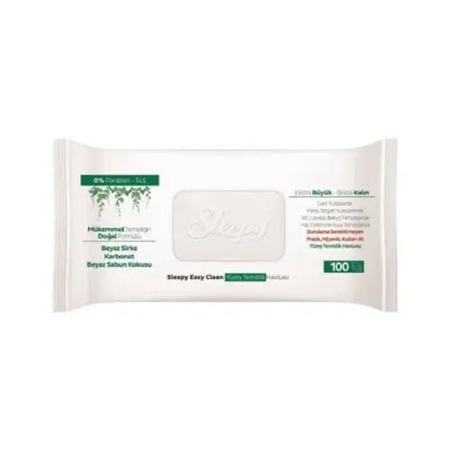 Sleepy Easy Clean Yüzey Temizlik Havlusu 100 Yaprak (10 PAKET 1000 Yaprak Kampanyalı Ürün) Lento Medikal