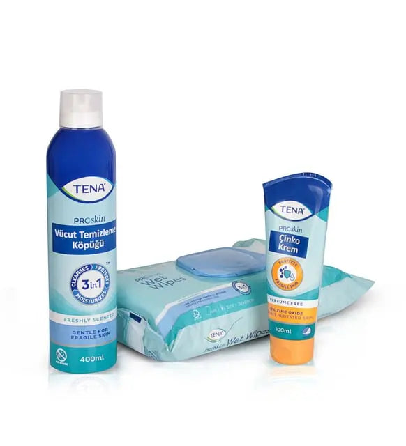 Tena Proskin Vücut Temizliği Ürünleri Set Lento Medikal