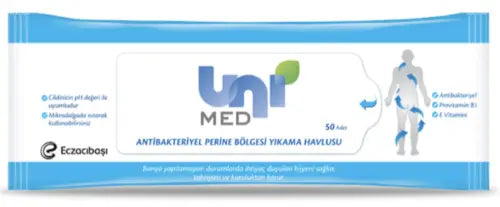 Uni Med Antibakteriyel Perine Bölgesi Yıkama Havlusu 50 Li (5 PAKET) Lento Medikal