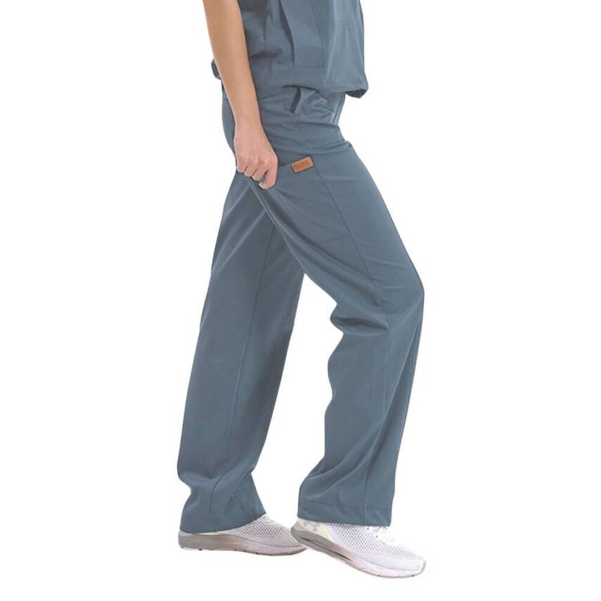 BRL MEDİNİLLA & MEDİKAGO | TEK ALT Çift Yön Likralı Kadın Cerrahi Pantolon Goblin Mavi