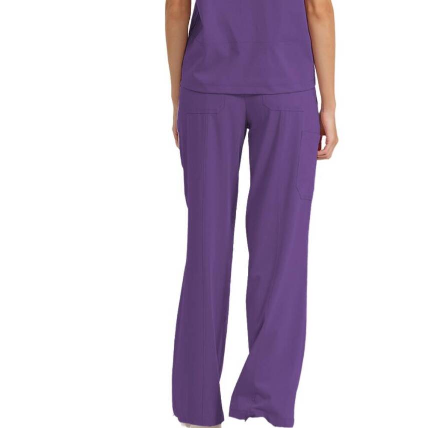 BRL MEDİNİLLA & MEDİKAGO | TEK ALT Çift Yön Likralı Kadın Cerrahi Pantolon Mor