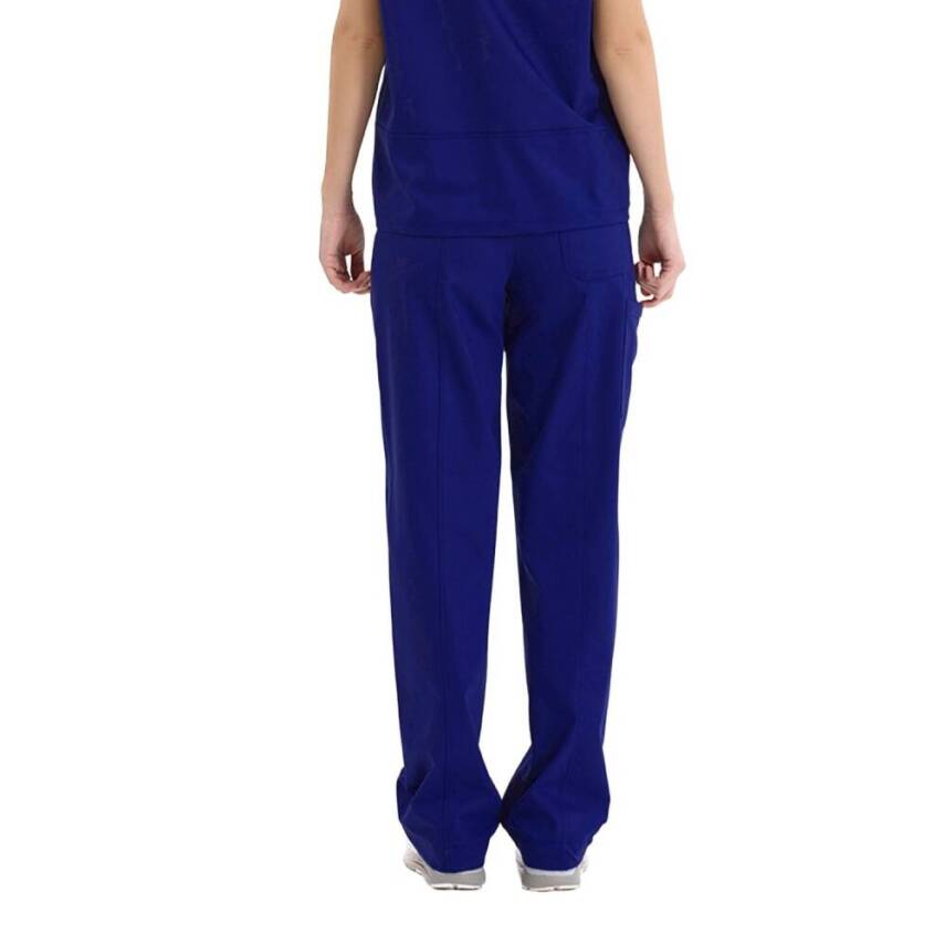 BRL MEDİNİLLA & MEDİKAGO | TEK ALT Çift Yön Likralı Kadın Cerrahi Pantolon Parlement Mavi