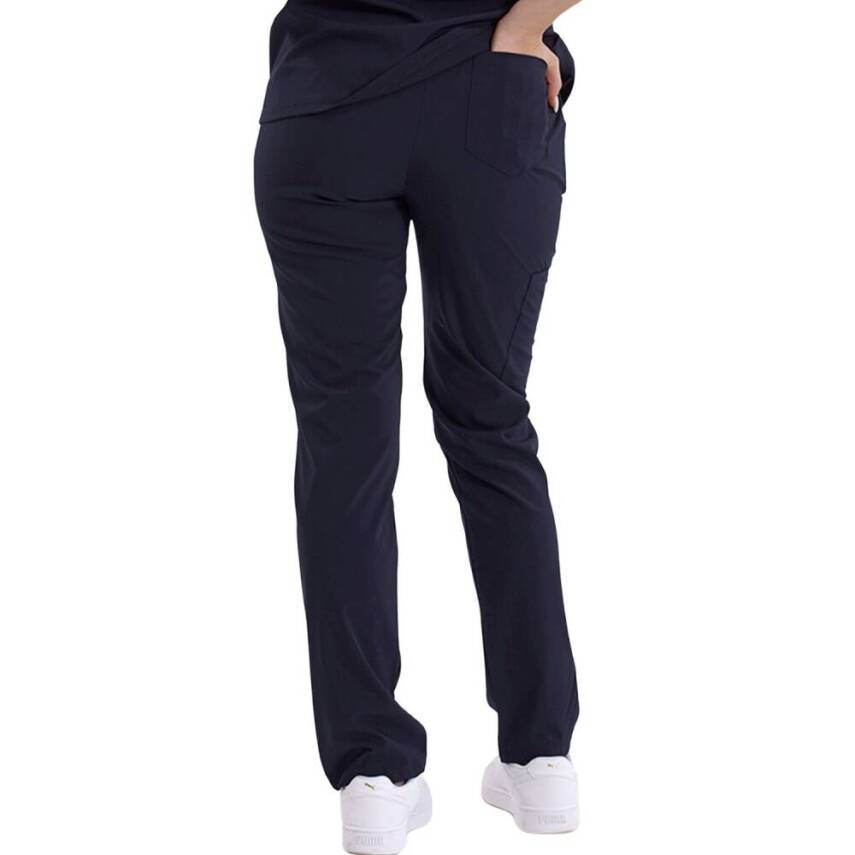 BRL SNAPS | TEK ALT Torba Cepli Doktor ve Hemşire Pantolon Lacivert