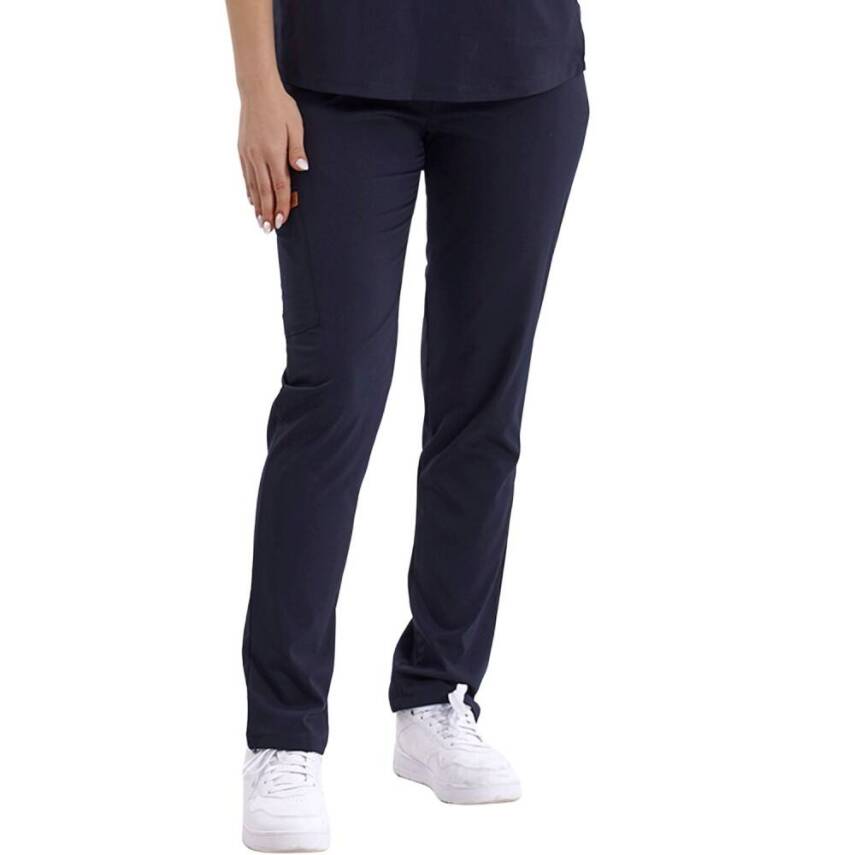 BRL SNAPS | TEK ALT Torba Cepli Doktor ve Hemşire Pantolon Lacivert