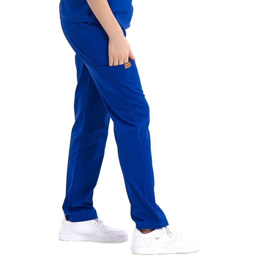 BRL SNAPS | TEK ALT Torba Cepli Doktor ve Hemşire Pantolon Parlement Mavi