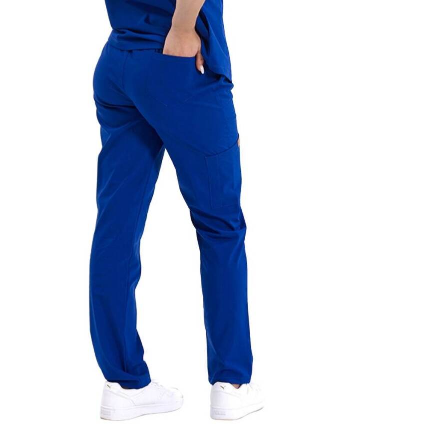 BRL SNAPS | TEK ALT Torba Cepli Doktor ve Hemşire Pantolon Parlement Mavi